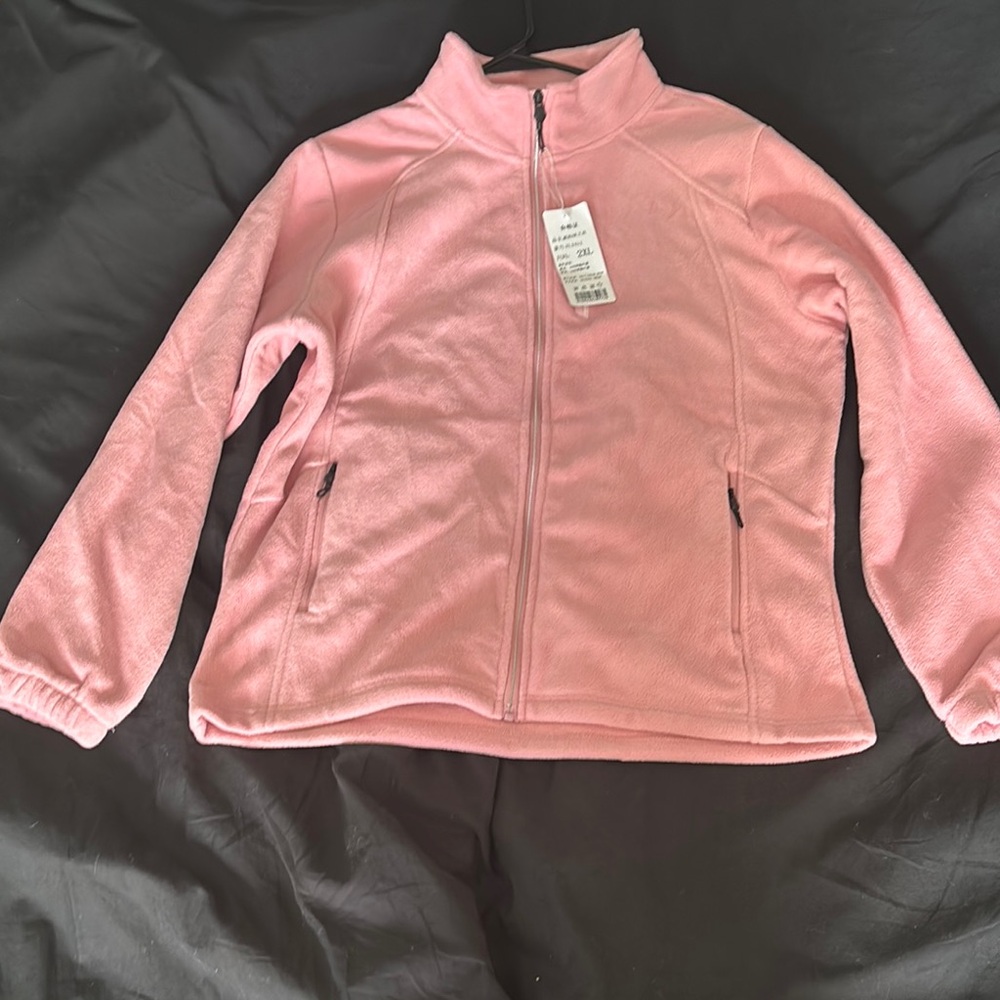 Pink Kids Fleece Jacket